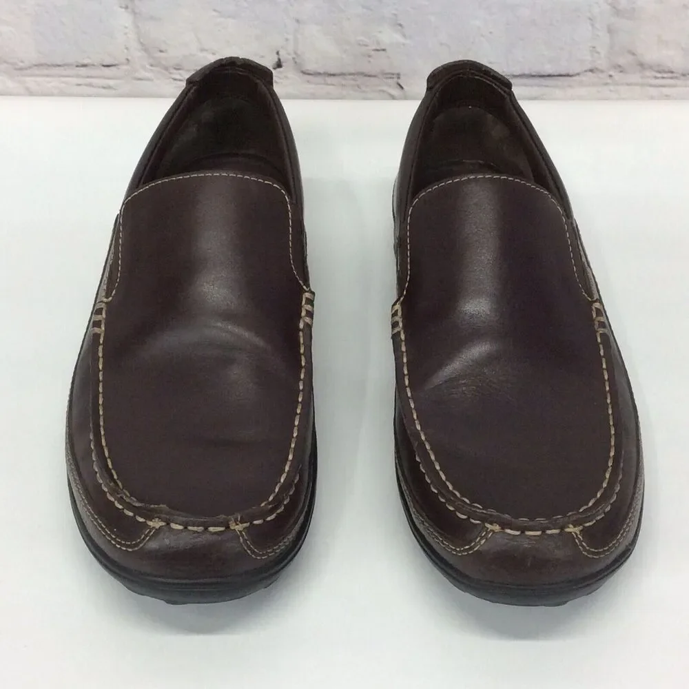 Cole Haan Loafer Men’s Size 8.5 Tucker Venetian Brown Leather Slip On Casual